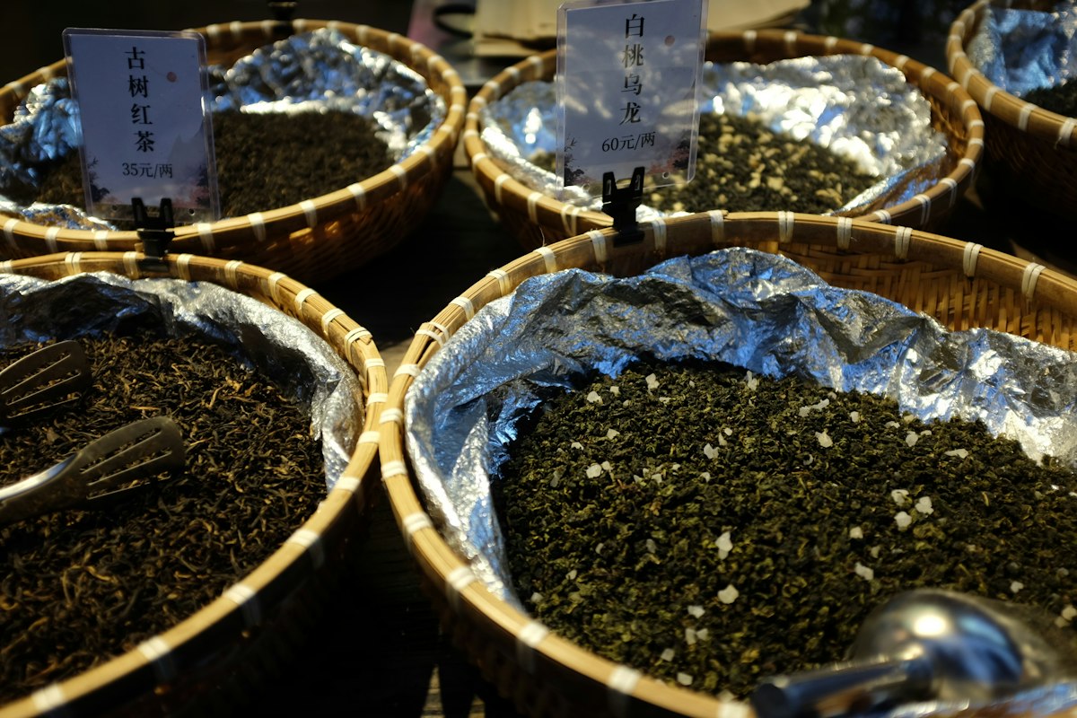 Premium tea sourced from mountain regions